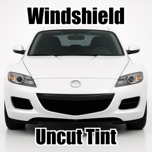 Uncut windshield window tint kit for your exact vehicle.