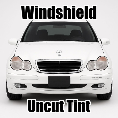 Uncut windshield window tint kit for your exact vehicle.
