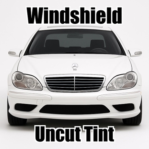 Uncut windshield window tint kit for your exact vehicle.
