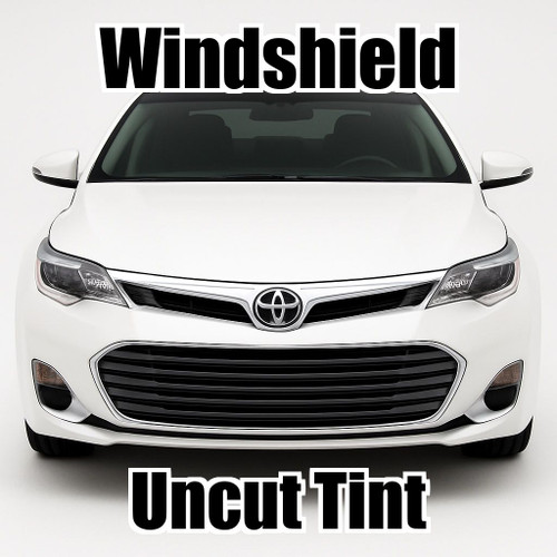 Uncut windshield window tint kit for your exact vehicle.