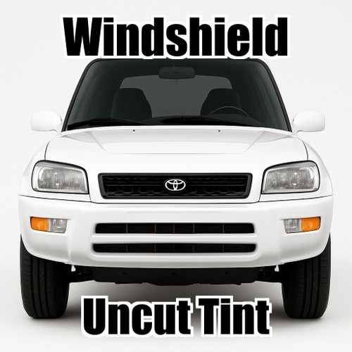 Uncut windshield window tint kit for your exact vehicle.