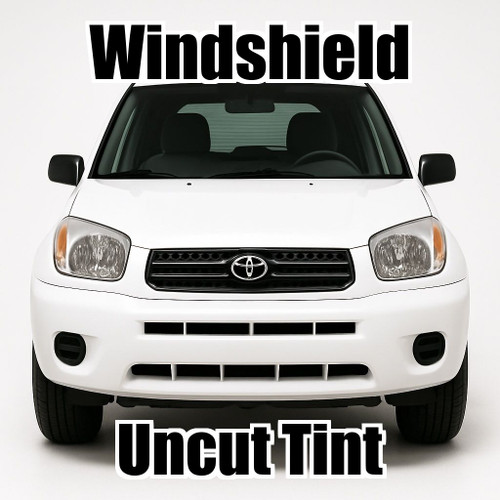 Uncut windshield window tint kit for your exact vehicle.
