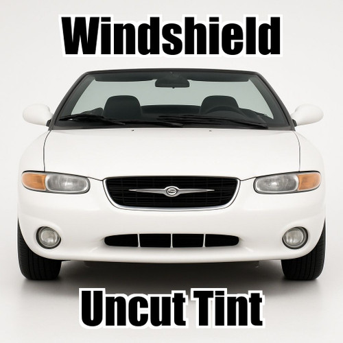 Uncut windshield window tint kit for your exact vehicle.