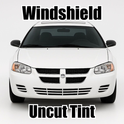 Uncut windshield window tint kit for your exact vehicle.