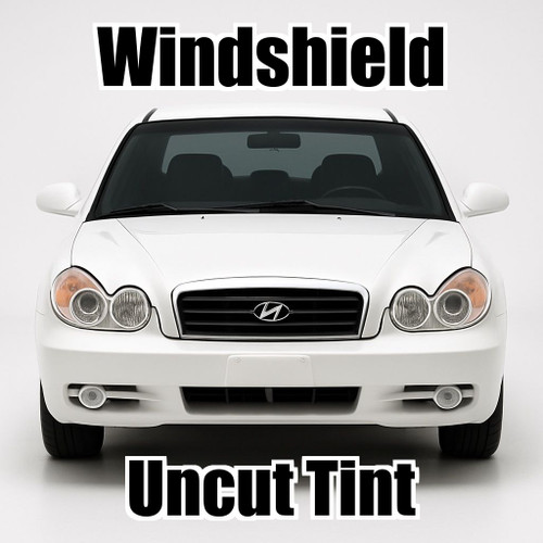 Uncut windshield window tint kit for your exact vehicle.