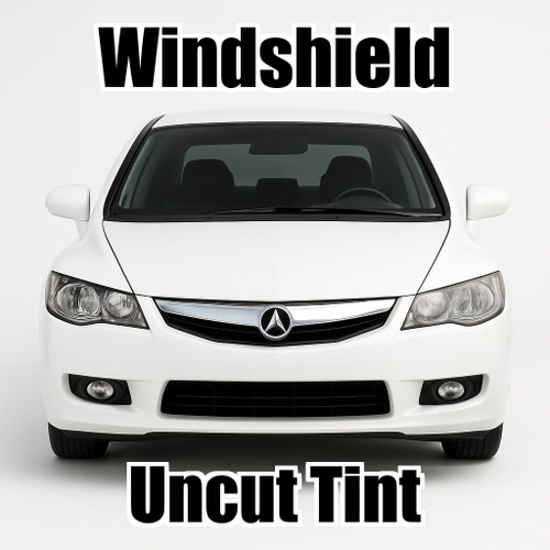 Uncut windshield window tint kit for your exact vehicle.