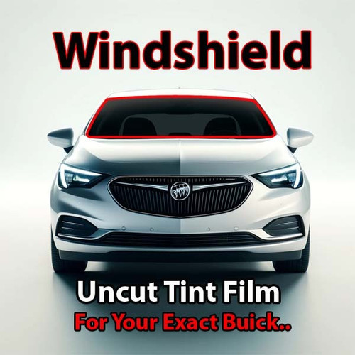 Uncut windshield window tint kit for your exact vehicle.
