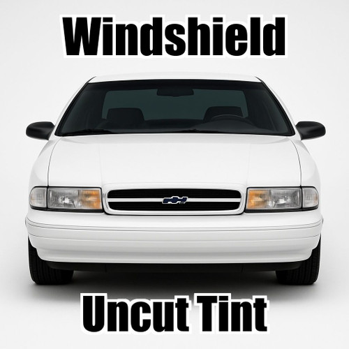 Uncut windshield window tint kit for your exact vehicle.
