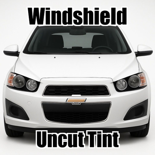 Uncut windshield window tint kit for your exact vehicle.