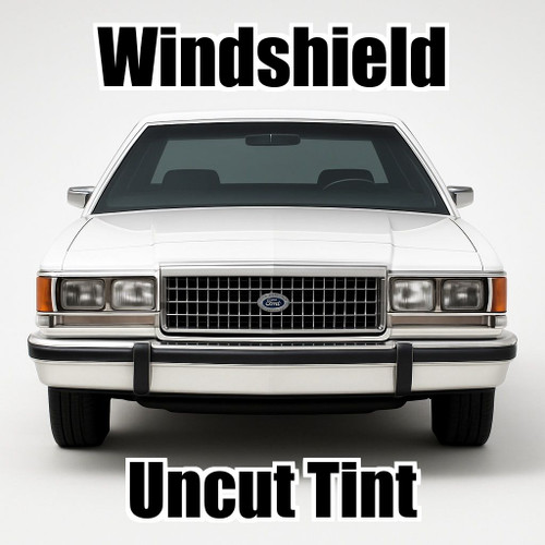 Uncut windshield window tint kit for your exact vehicle.
