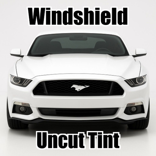Uncut windshield window tint kit for your exact vehicle.