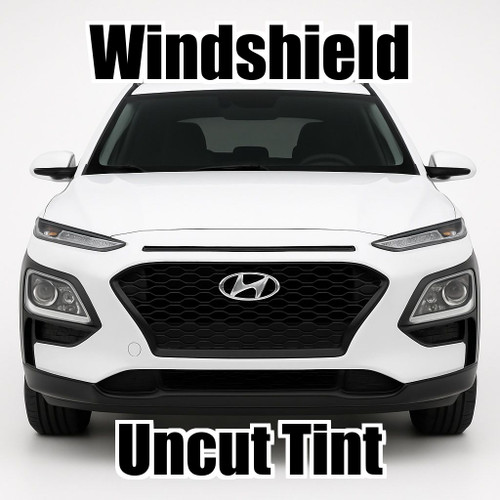 Uncut windshield window tint kit for your exact vehicle.