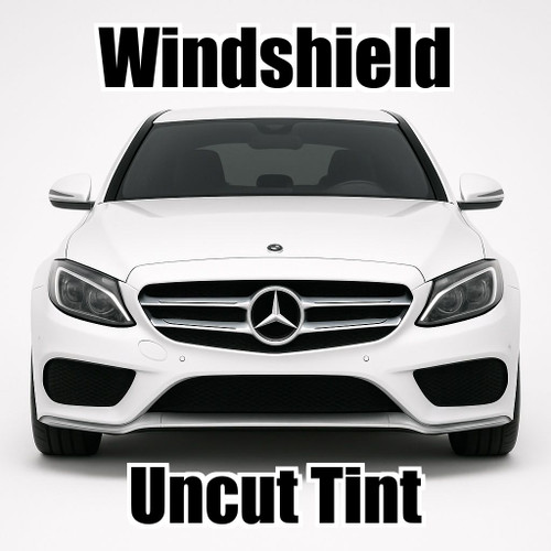 Uncut windshield window tint kit for your exact vehicle.
