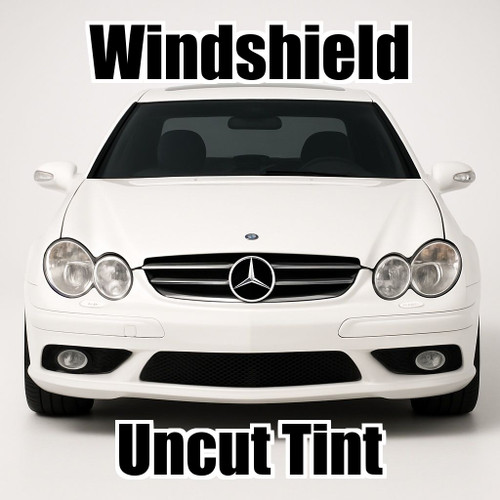 Uncut windshield window tint kit for your exact vehicle.