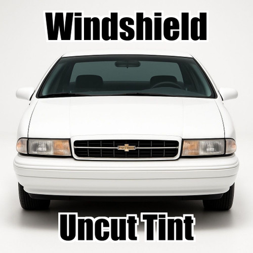 Uncut windshield window tint kit for your exact vehicle.