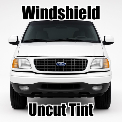 Uncut windshield window tint kit for your exact vehicle.