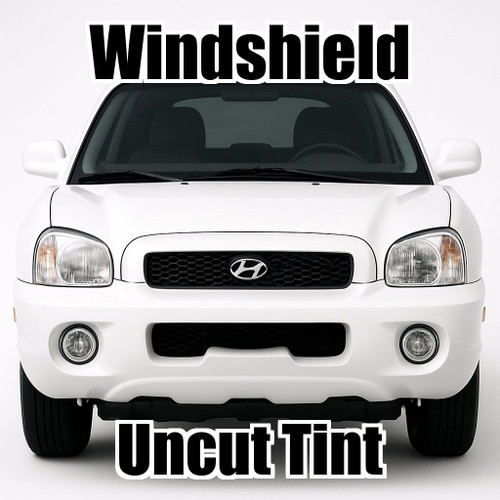 Uncut windshield window tint kit for your exact vehicle.
