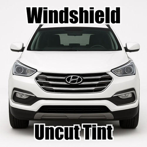 Uncut windshield window tint kit for your exact vehicle.