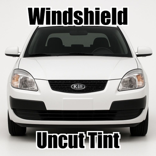 Uncut windshield window tint kit for your exact vehicle.
