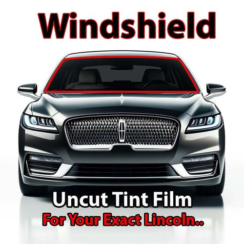 Uncut windshield window tint kit for your exact vehicle.