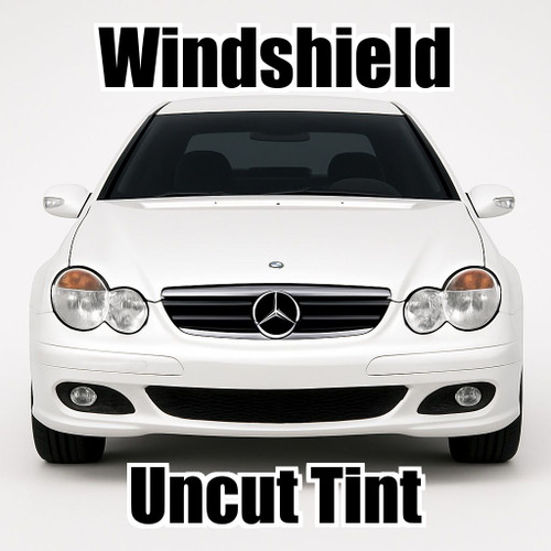 Uncut windshield window tint kit for your exact vehicle.