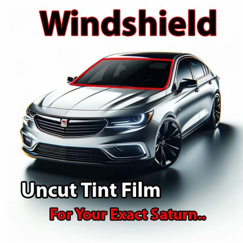 Uncut windshield window tint kit for your exact vehicle.