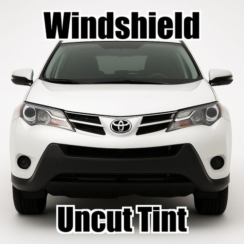 Uncut windshield window tint kit for your exact vehicle.