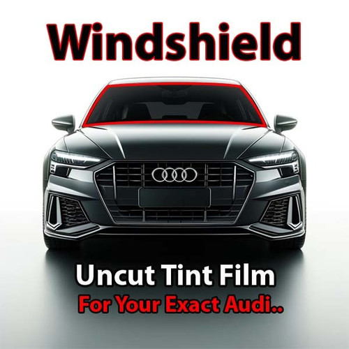 Uncut windshield window tint kit for your exact vehicle.