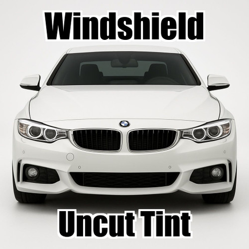 Uncut windshield window tint kit for your exact vehicle.