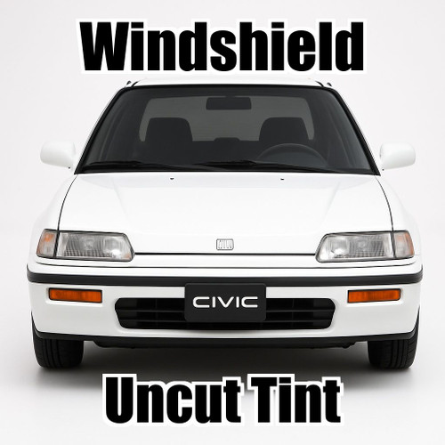 Uncut windshield window tint kit for your exact vehicle.