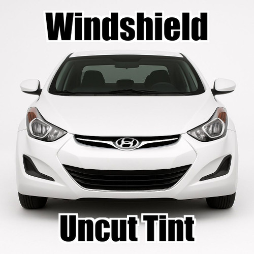 Uncut windshield window tint kit for your exact vehicle.