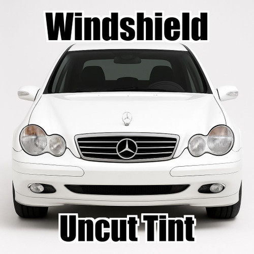 Uncut windshield window tint kit for your exact vehicle.