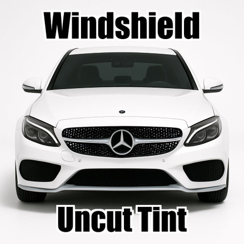 Uncut windshield window tint kit for your exact vehicle.