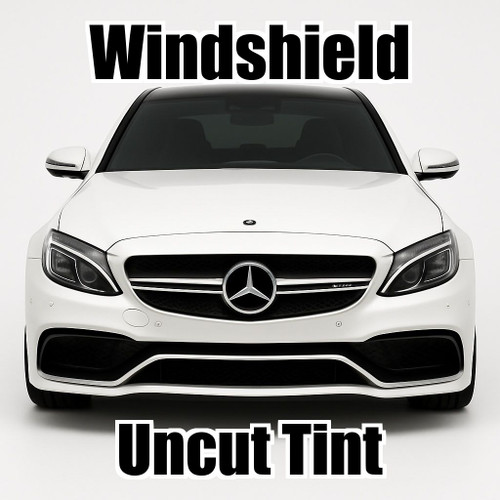 Uncut windshield window tint kit for your exact vehicle.