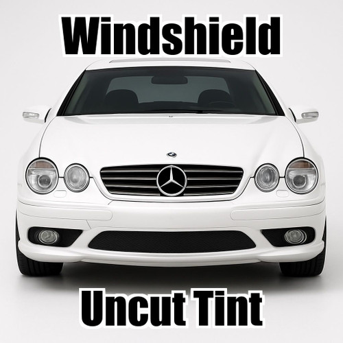 Uncut windshield window tint kit for your exact vehicle.