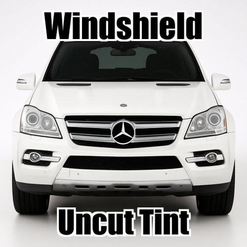 Uncut windshield window tint kit for your exact vehicle.