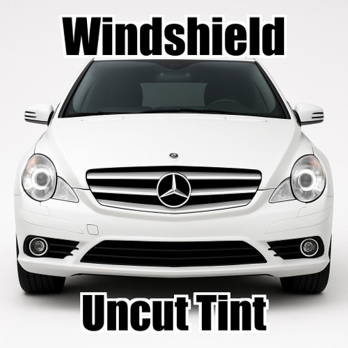 Uncut windshield window tint kit for your exact vehicle.