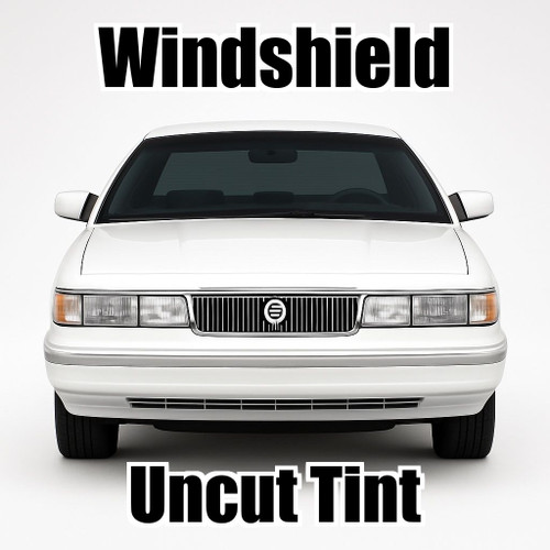 Uncut windshield window tint kit for your exact vehicle.