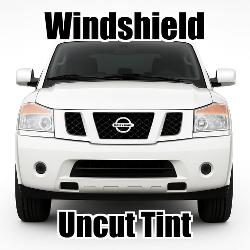 Uncut windshield window tint kit for your exact vehicle.