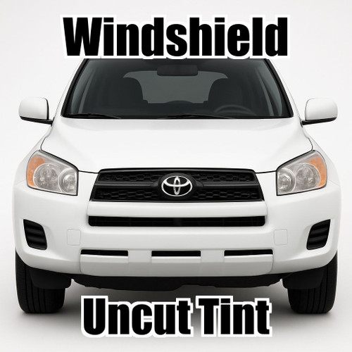 Uncut windshield window tint kit for your exact vehicle.
