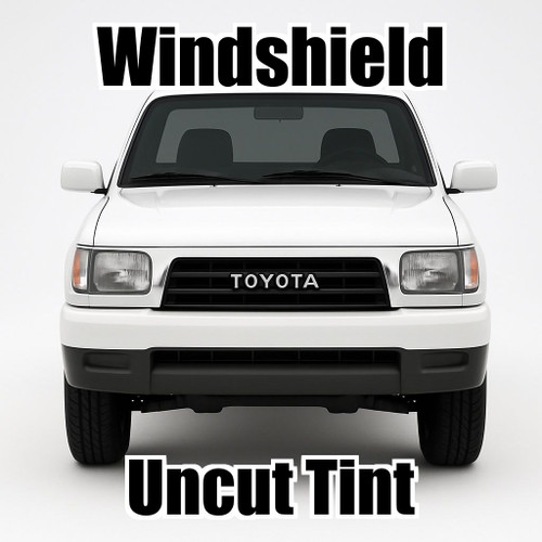 Uncut windshield window tint kit for your exact vehicle.