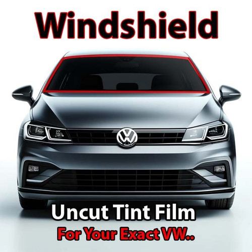 Uncut windshield window tint kit for your exact vehicle.