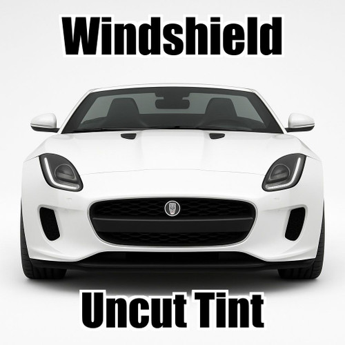 Uncut windshield window tint kit for your exact vehicle.