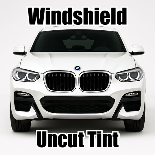 Uncut windshield window tint kit for your exact vehicle.