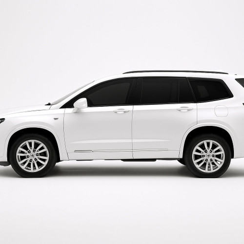 Precut front door tint kit custom cut for your exact vehicle.