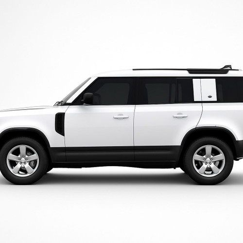 Precut back door tint kit custom cut for your exact vehicle.