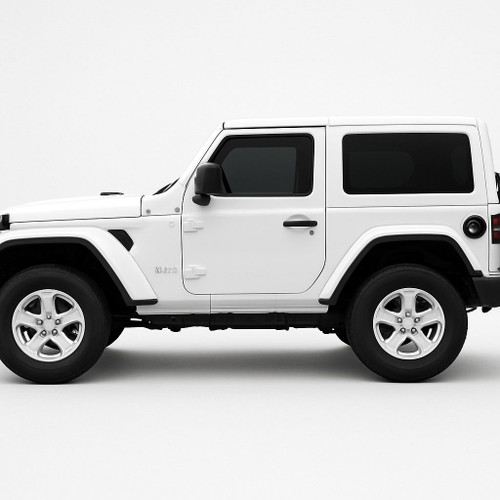 Precut back door tint kit custom cut for your exact vehicle.