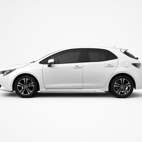 Precut back door tint kit custom cut for your exact vehicle.