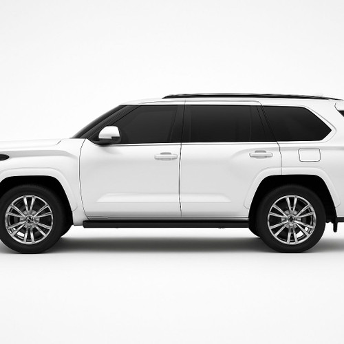 Precut back door tint kit custom cut for your exact vehicle.
