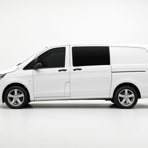 Precut back door tint kit custom cut for your exact vehicle.